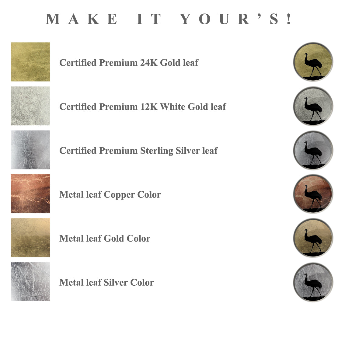 EMU XS CIRCLE PENDANT ON A CHAIN NECKLACE - MFY219 - in Circle Box