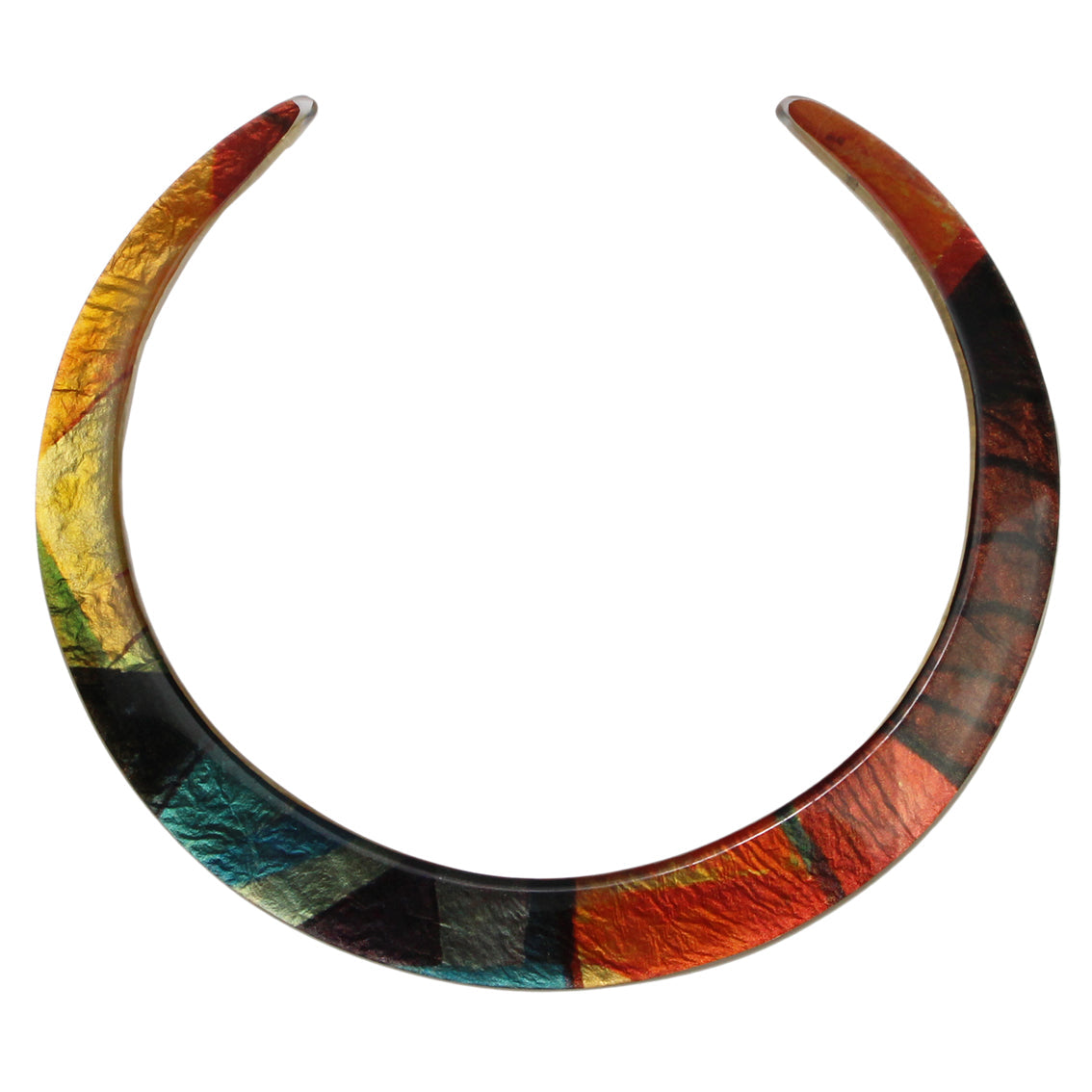 ENTRECHAT BRIGHT COLORS ADJUSTABLE FITTED NECKLACE - D003