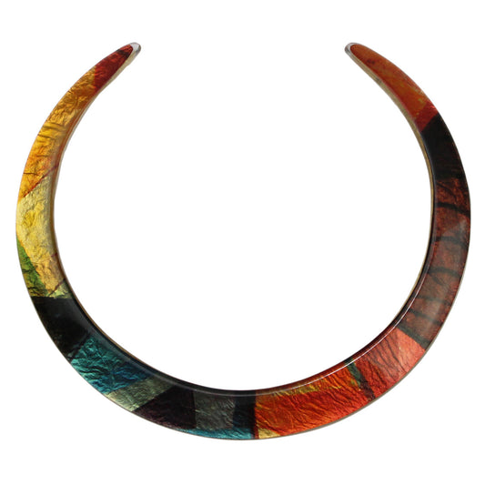 ENTRECHAT BRIGHT COLORS ADJUSTABLE FITTED NECKLACE - D003