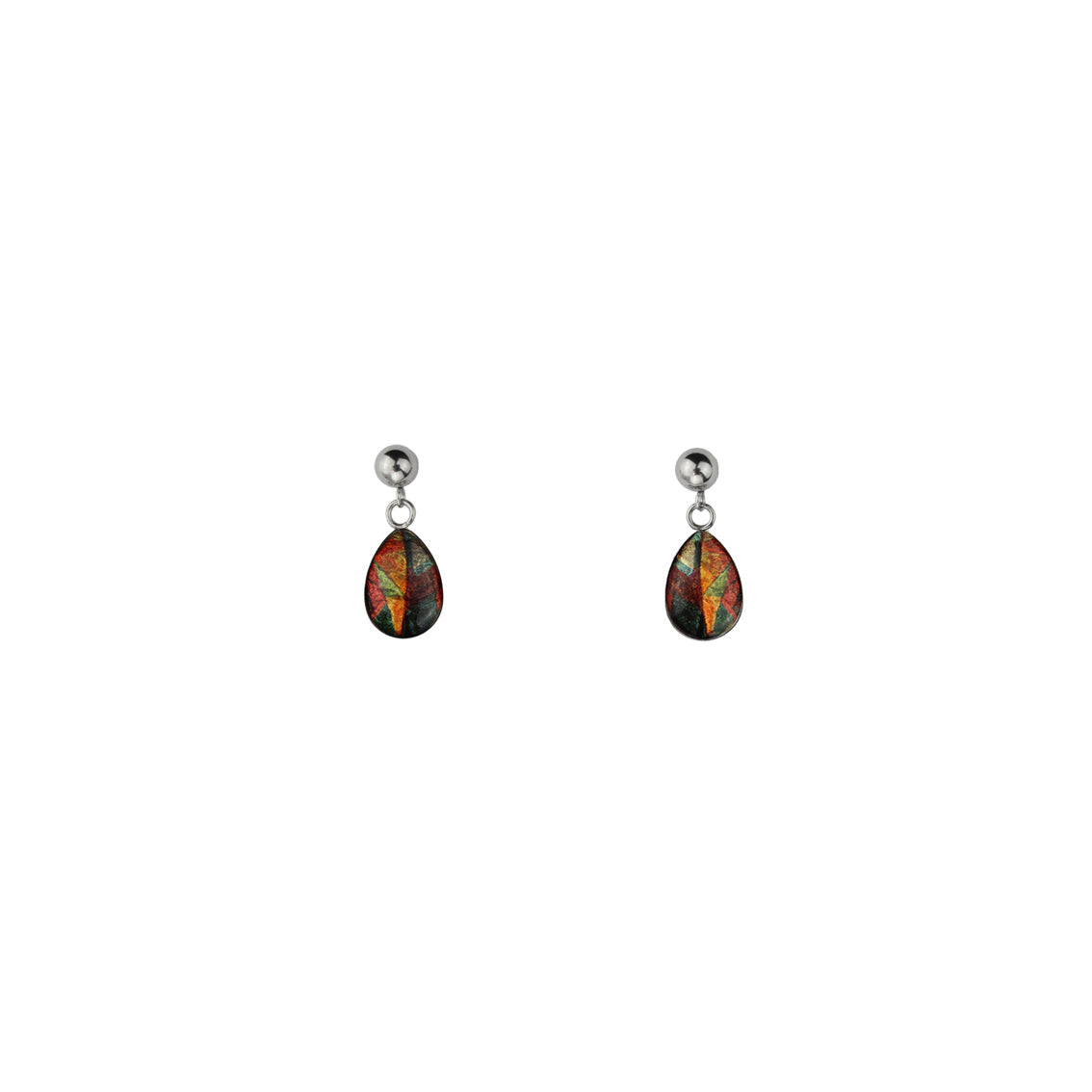 ENTRECHAT BRIGHT COLORS DANGLE DROP EARRINGS - M024S - on Satchel