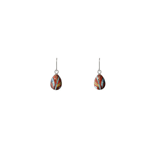 DANDLE DROP FABRIANNE XS DROP MULTICOLOR EARRINGS - SD428 - in Circle Box