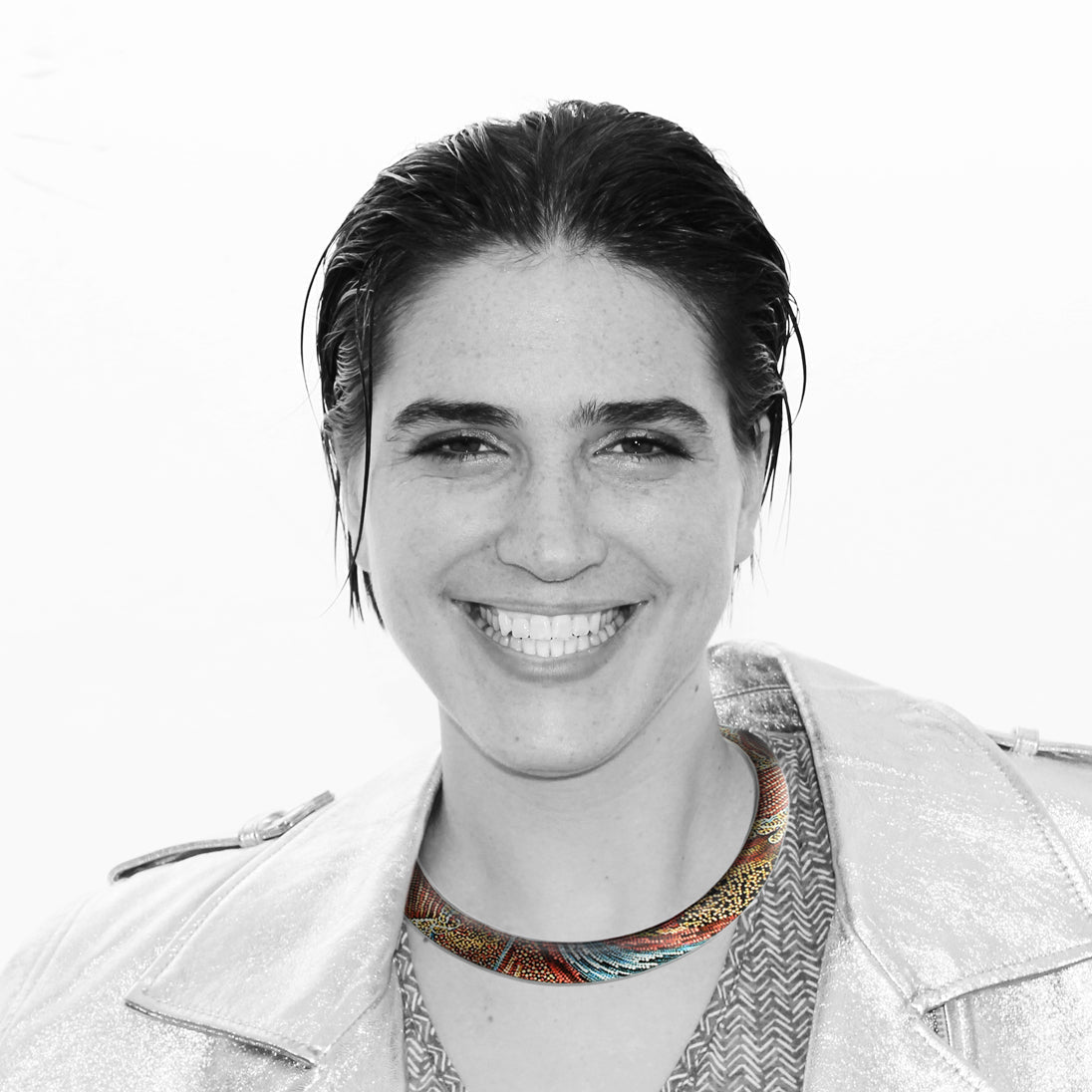 FABRIANNE MULTICOLOR ADJUSTABLE FITTED NECKLACE - SD371