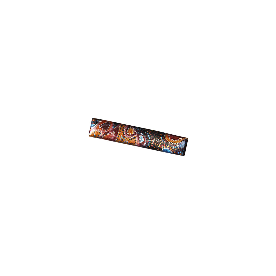 GAYLE ORANGE ELEGANT TIE-CLIP - SD019