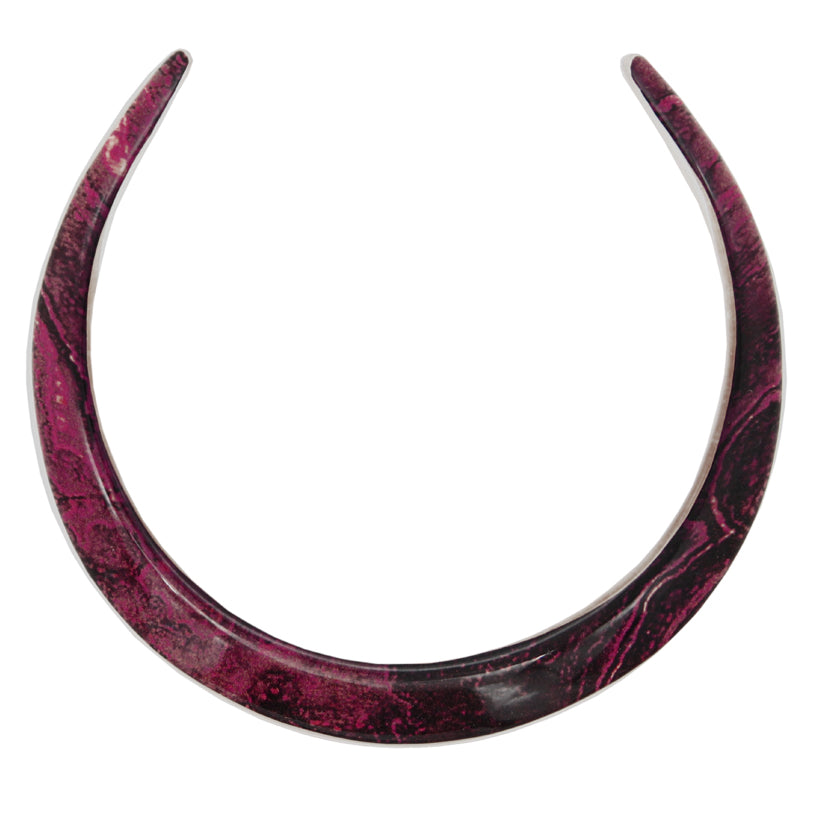 INSPIRED BY NATURE SYDNEY SANDSTONE ADJUSTABLE FITTED NECKLACE - D806