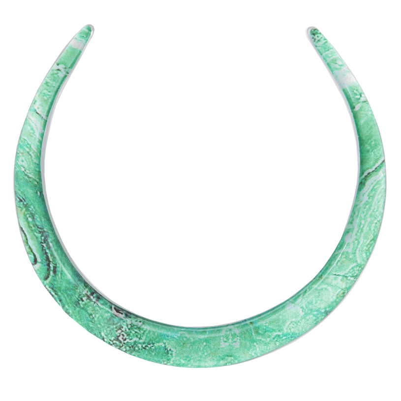 INSPIRED BY NATURE SYDNEY SANDSTONE ADJUSTABLE FITTED NECKLACE - D806