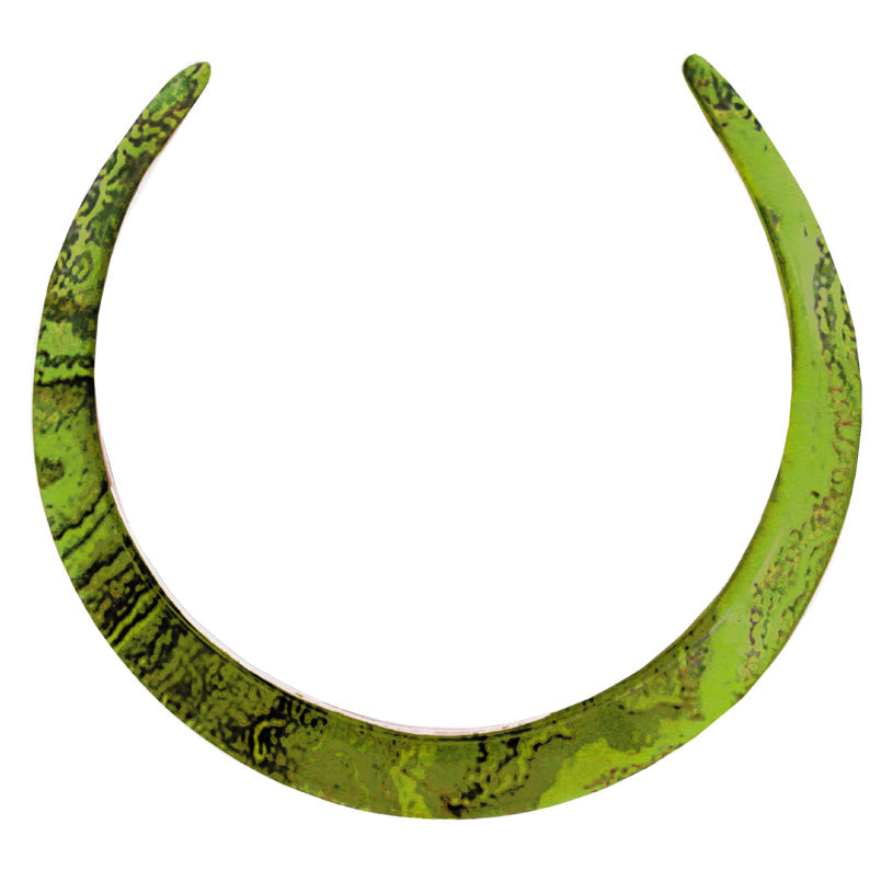 INSPIRED BY NATURE SYDNEY SANDSTONE ADJUSTABLE FITTED NECKLACE - D806