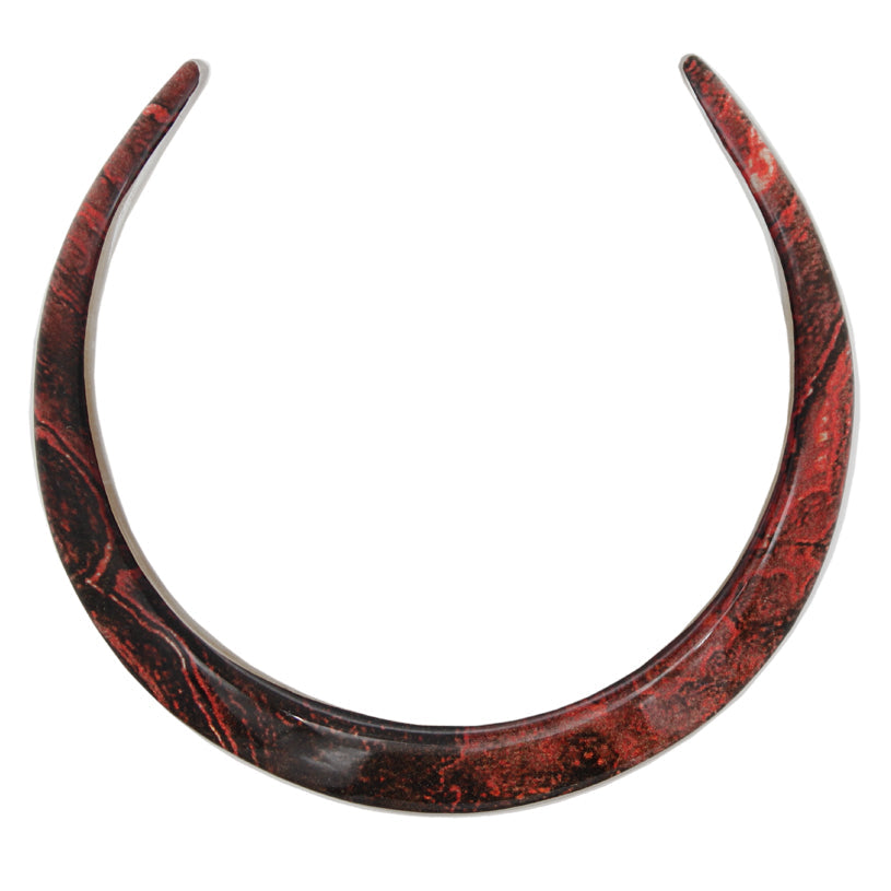 INSPIRED BY NATURE SYDNEY SANDSTONE ADJUSTABLE FITTED NECKLACE - D806