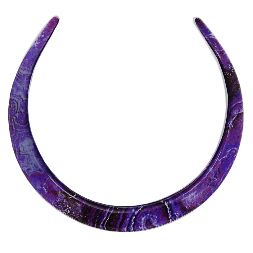 INSPIRED BY NATURE SYDNEY SANDSTONE ADJUSTABLE FITTED NECKLACE - D806