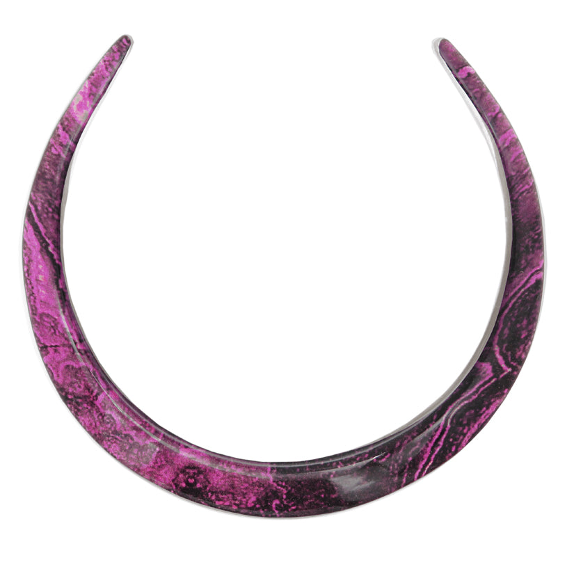 INSPIRED BY NATURE SYDNEY SANDSTONE ADJUSTABLE FITTED NECKLACE - D806