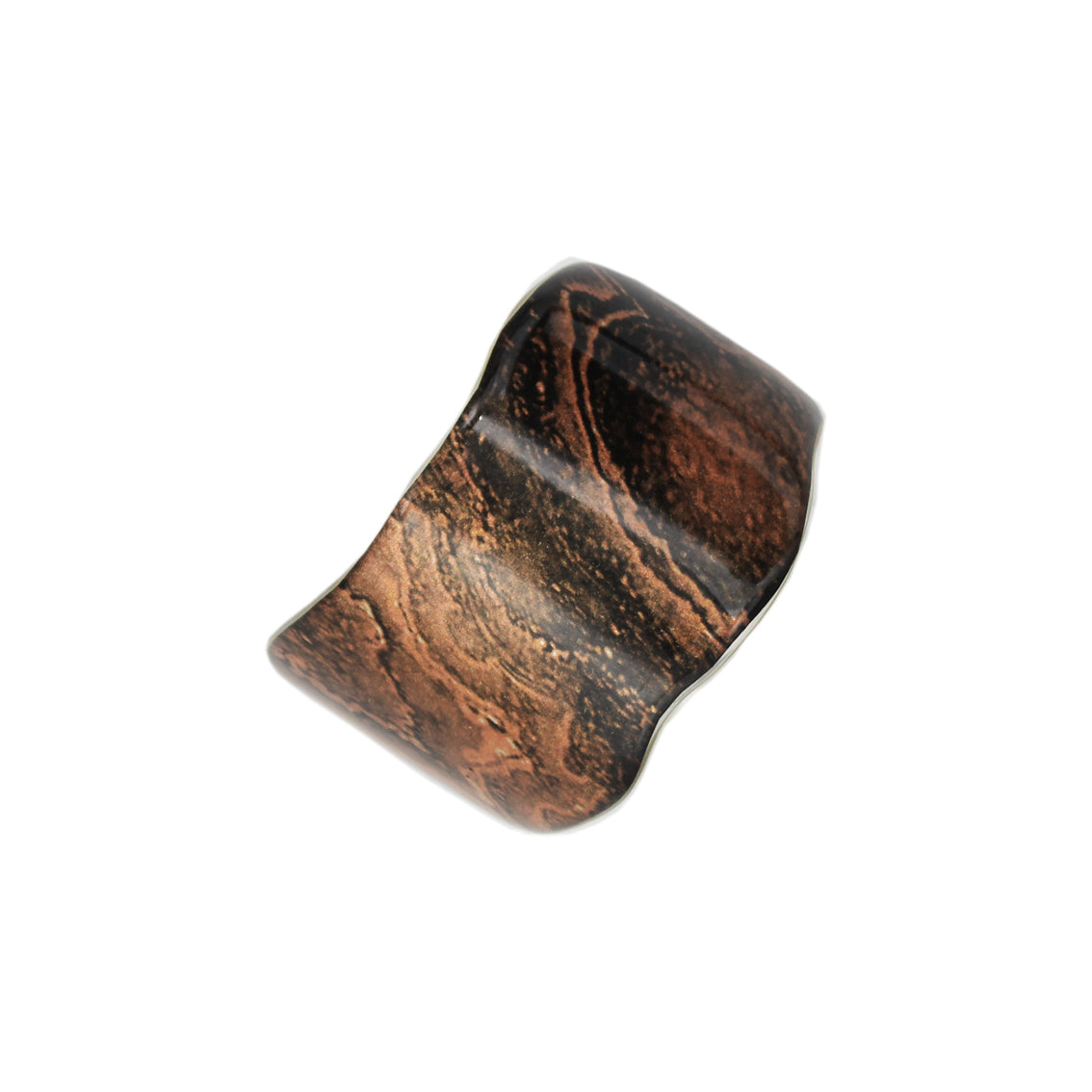 INSPIRED BY NATURE SYDNEY SANDSTONE ADJUSTABLE STATEMENT BRACELET - D811