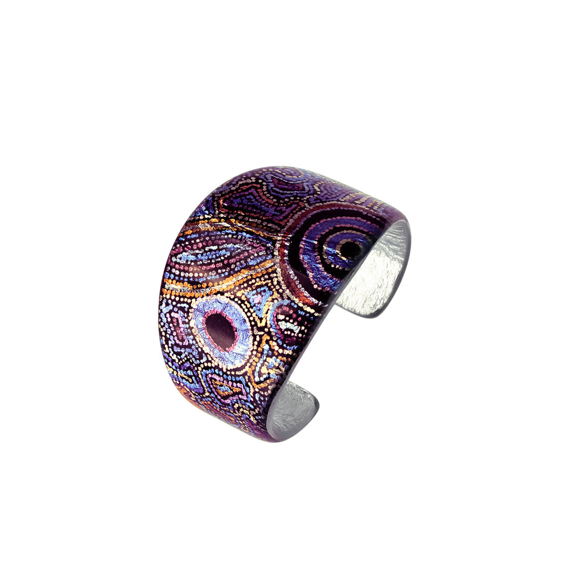 JOY PURPLE ADJUSTABLE STATEMENT BRACELET - SD101