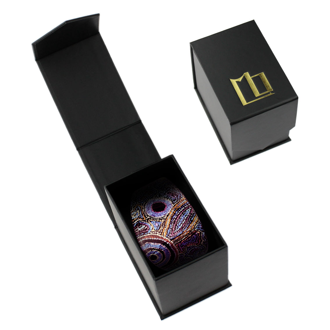 JOY PURPLE ADJUSTABLE STATEMENT BRACELET - SD101