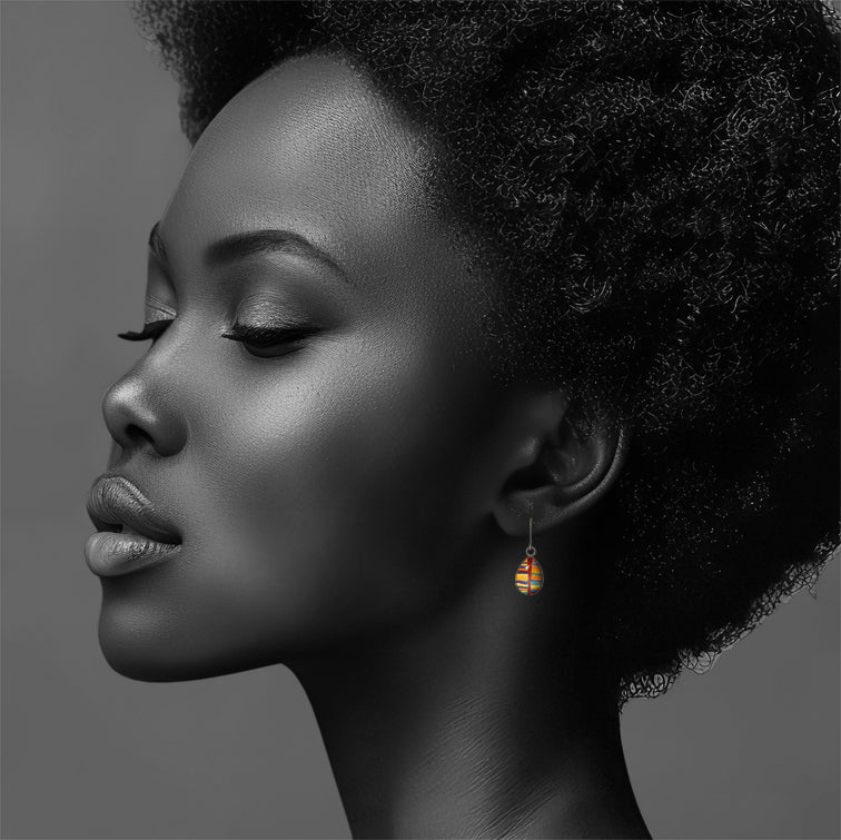 JUDY BRIGHT COLORS DANGLE XS DROP EARRINGS - M014S - on Satchel