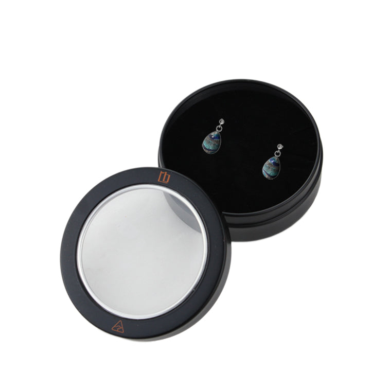 KERRY PERON ISLANDS BLUE DANGLE XS DROP EARRINGS - M013 - in Circle Box