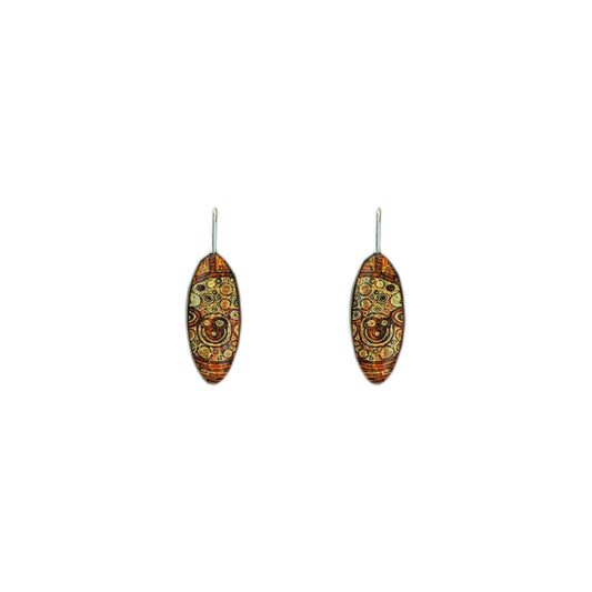 KERRY RAK BULGUL D DANGLE DROP NARROW EARRINGS - D398