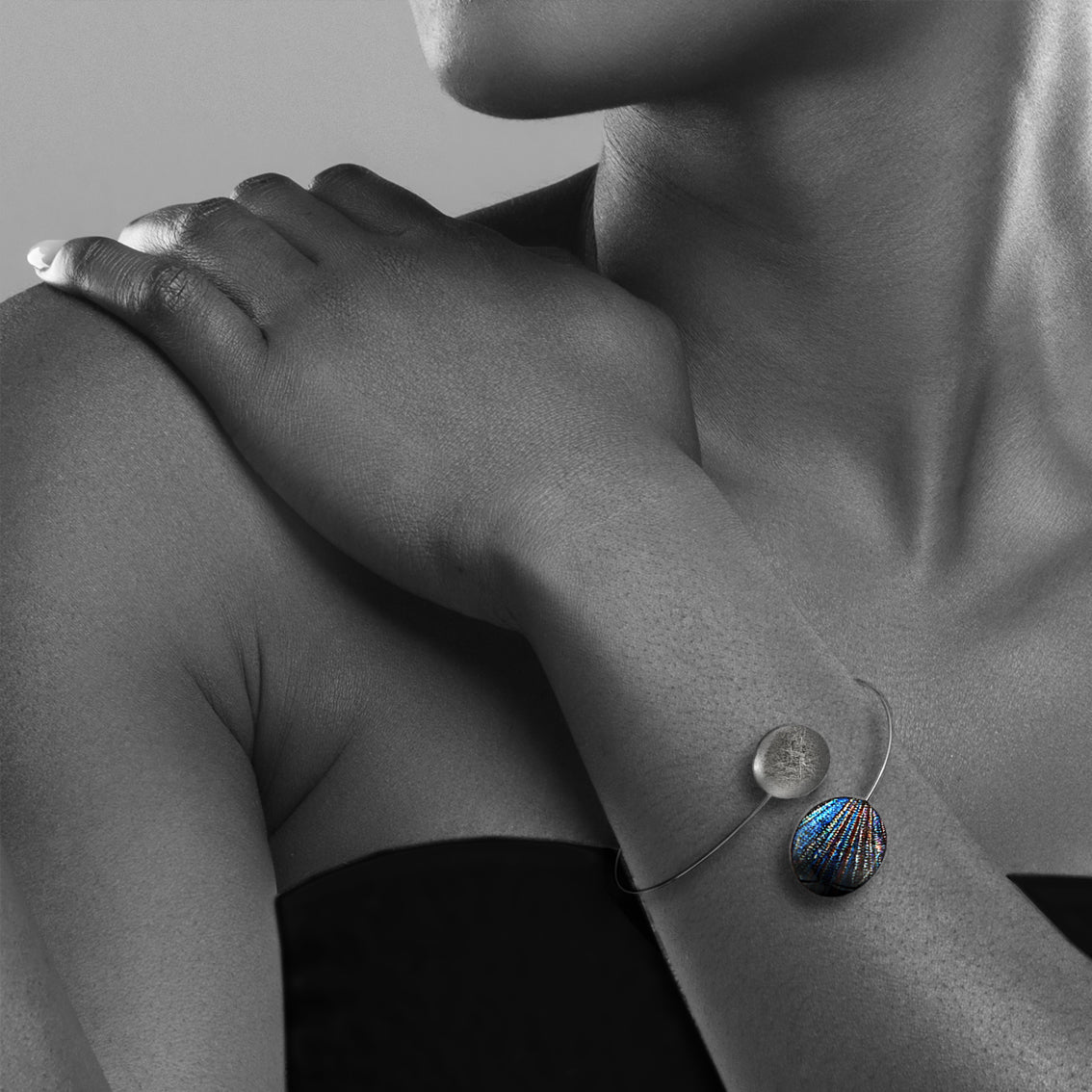 WOMAN SEA STORY BLUE ADJUSTABLE BRACELET - SD320