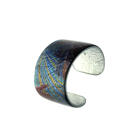 WOMAN SEA STORY BLUE ADJUSTABLE STATEMENT BRACELET - SD324