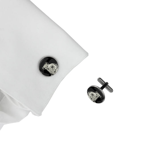 KOALA CIRCLE ELEGANT CUFFLINKS - MFY236