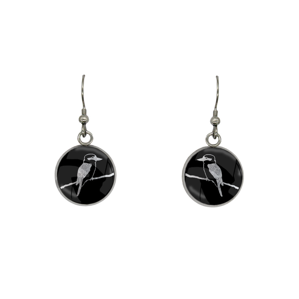 KOOKABURRA DANGLE DROP CIRCLE EARRINGS - MFY148S - on Satchel