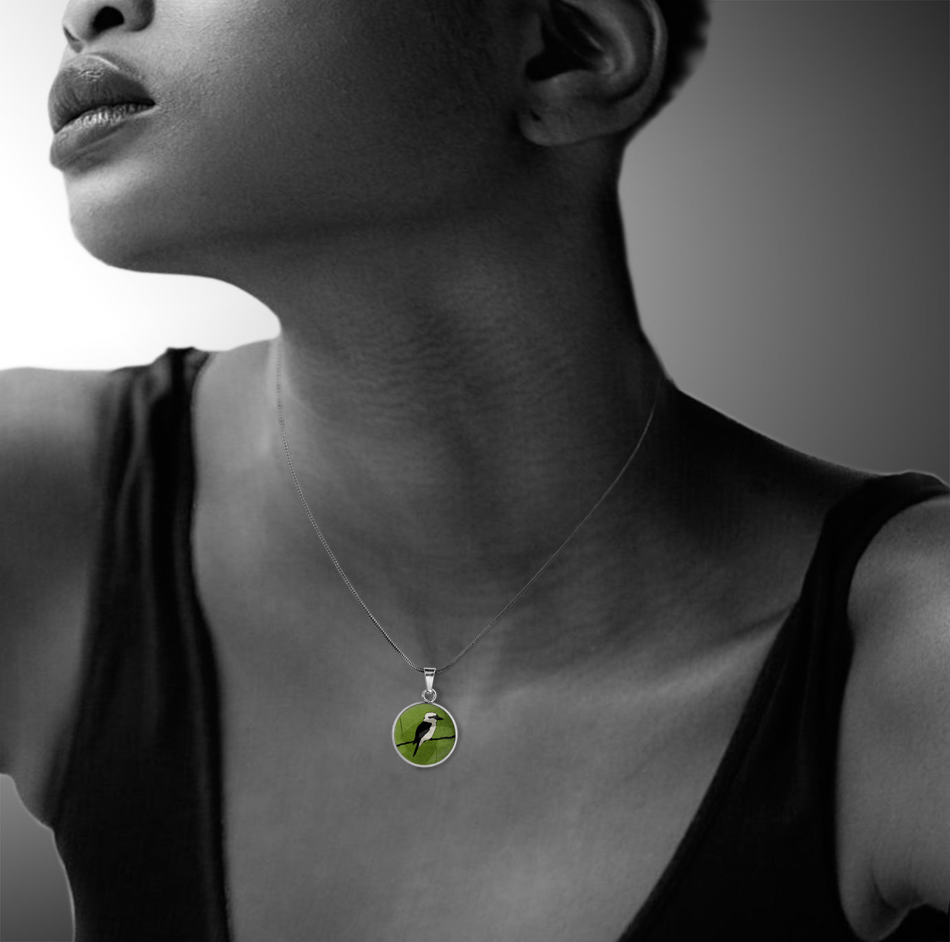 CARD AND ANIMALS FROM THE AUSTRALIAN BUSH GREEN GIFT SET - MAG002