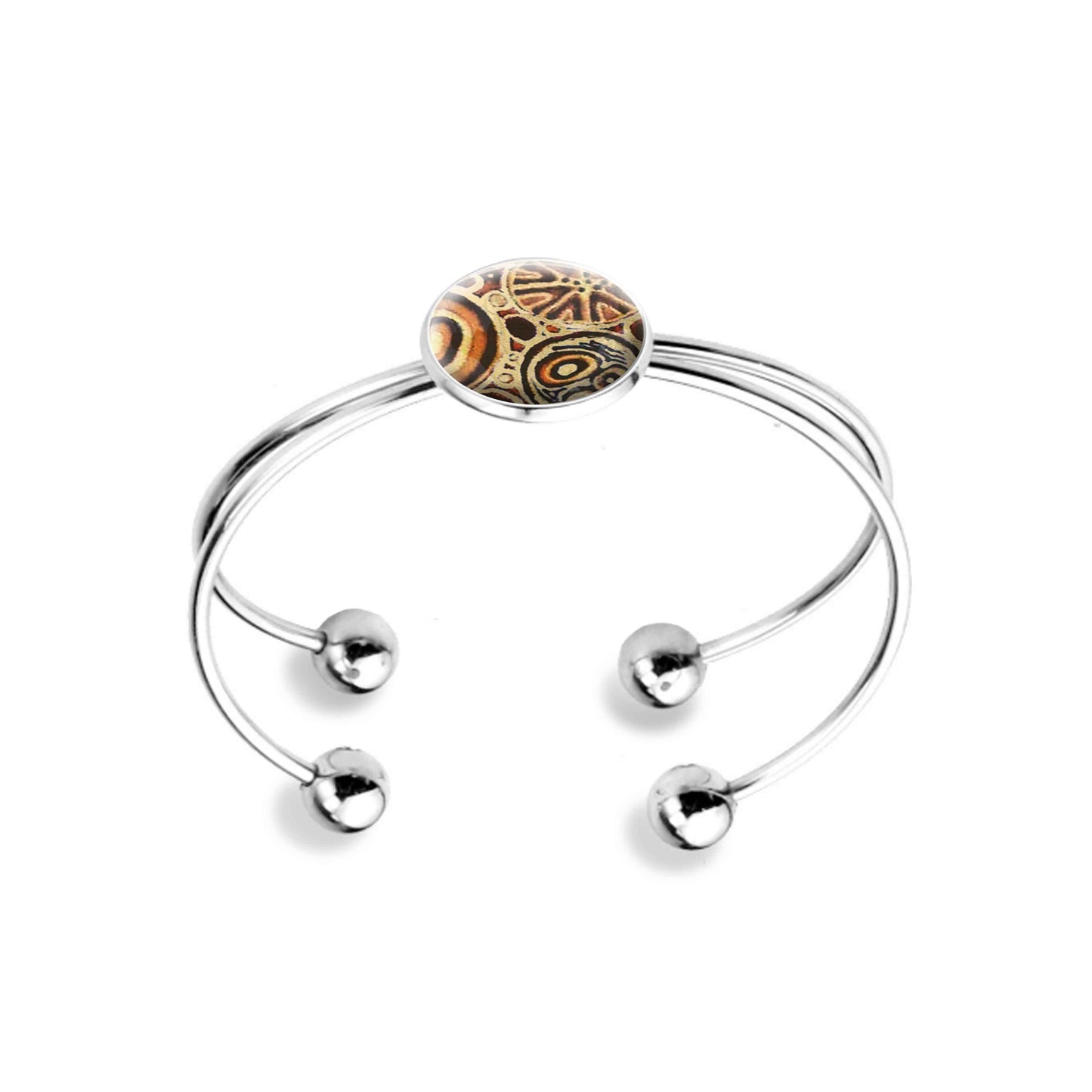 KERRY RAK BULGUL DOUBLE WIRE BANGLE - B140