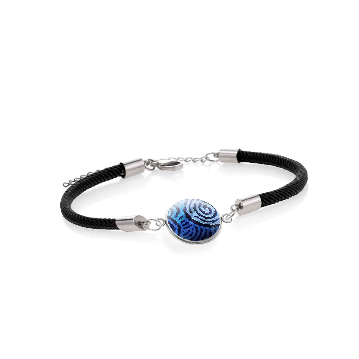 KIRSTY MINA BLUE CORD BRACELET - B106
