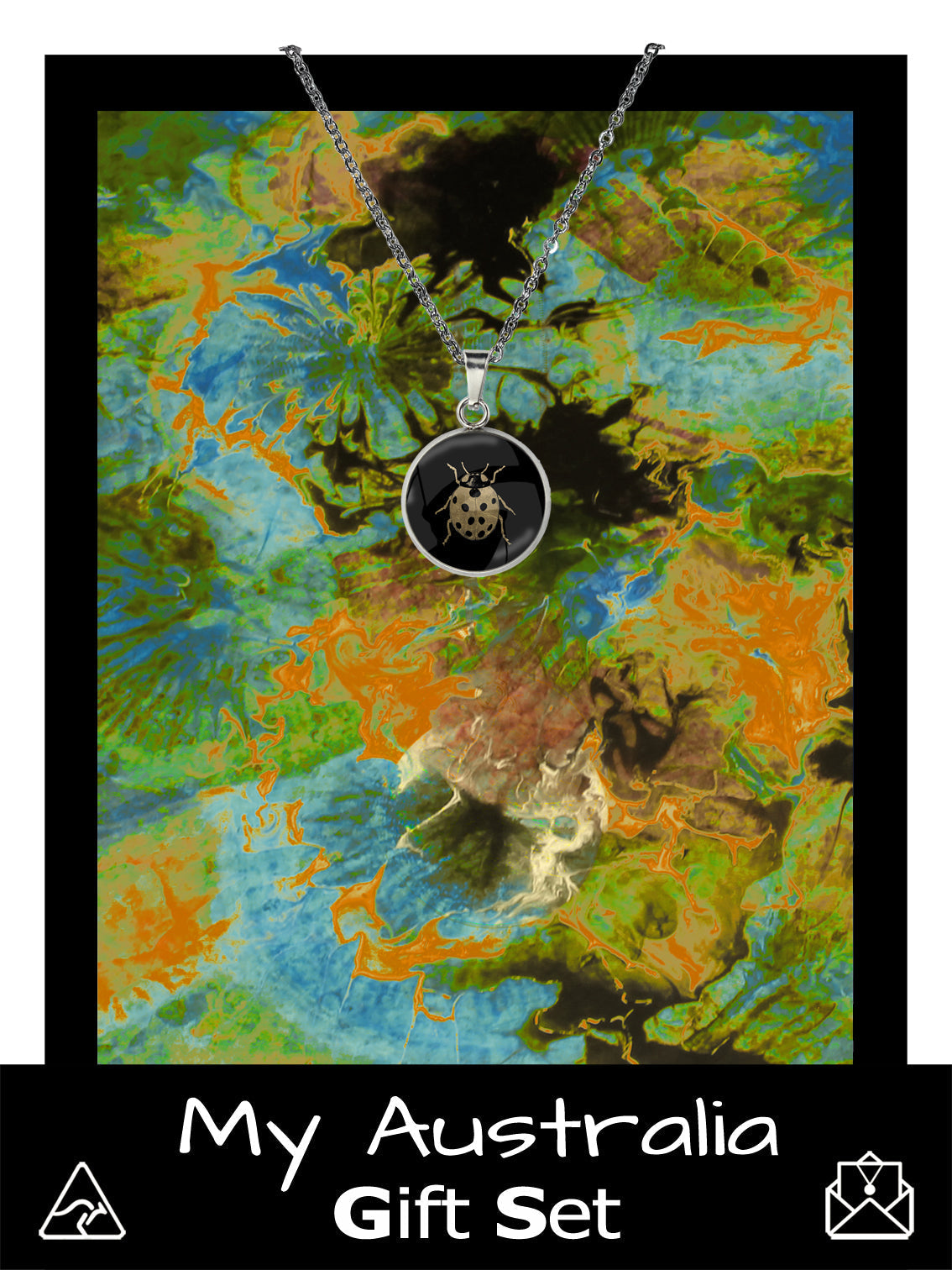 CARD AND YOUR FAVORITE INSECTS GIFT SET - MAG003