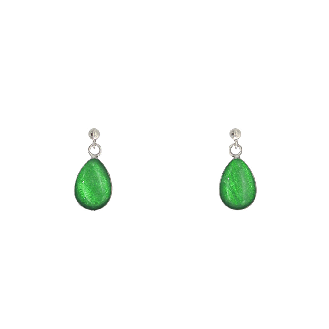 LARME DE JOIE TEAR DANDLE DROP XS EARRINGS - M216 - in Circle Box