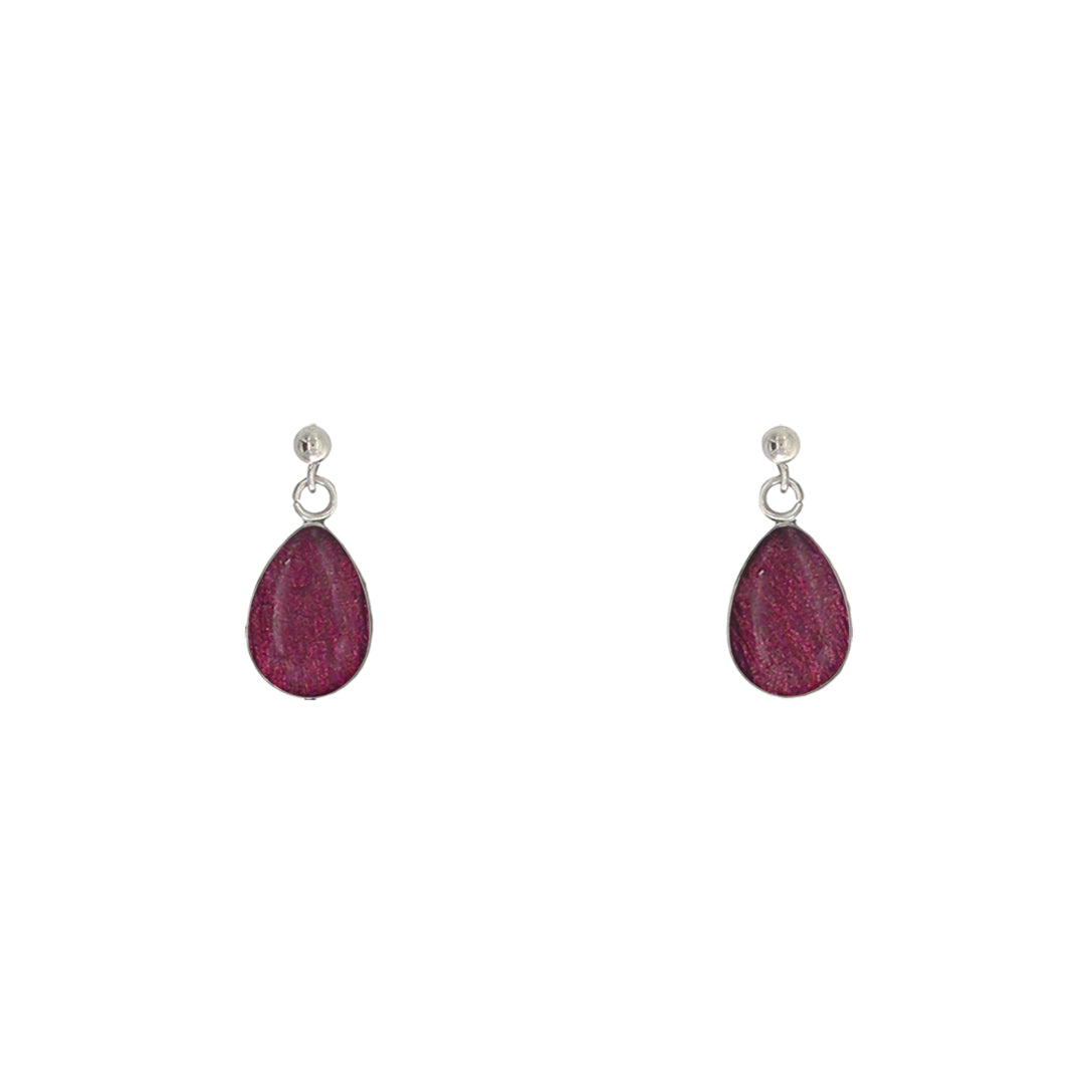 LARME DE JOIE TEAR DANDLE DROP XS EARRINGS - M216S - on Satchel