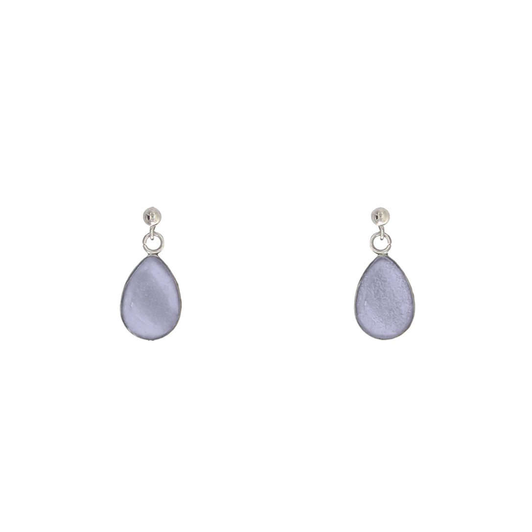 LARME DE JOIE TEAR DANDLE DROP XS EARRINGS - M216S - on Satchel