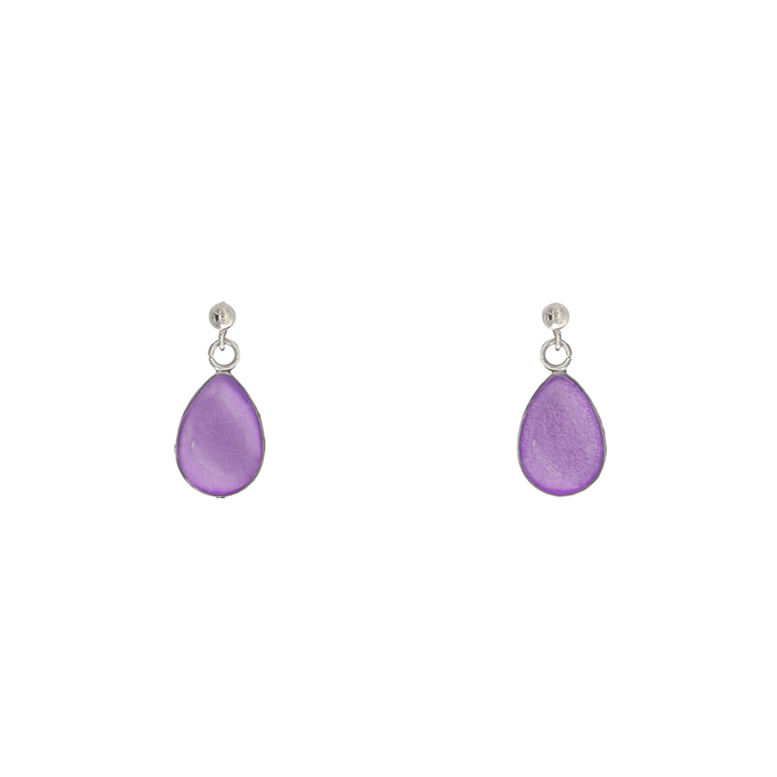 LARME DE JOIE TEAR DANDLE DROP XS EARRINGS - M216 - in Circle Box