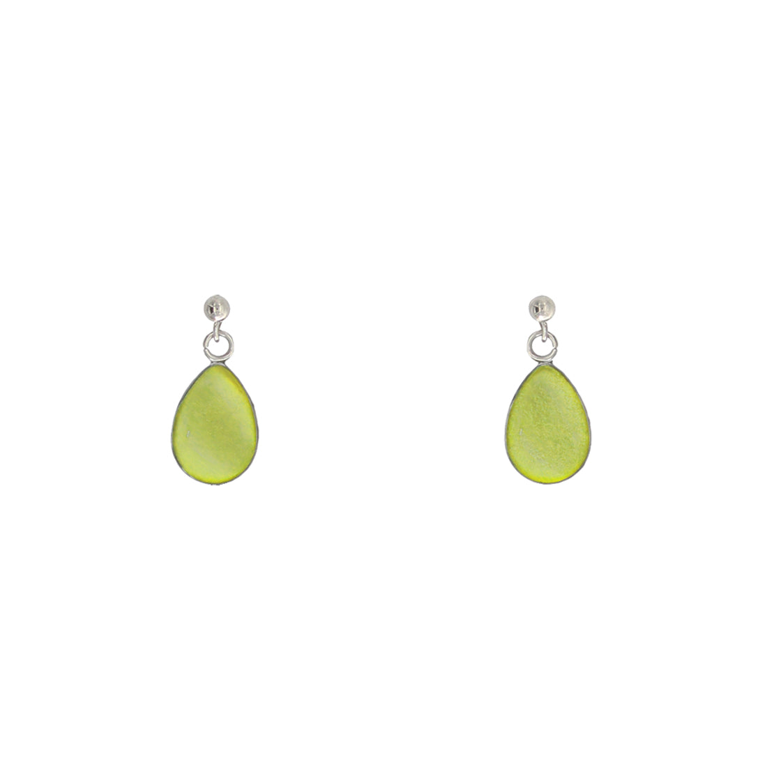 LARME DE JOIE TEAR DANDLE DROP XS EARRINGS - M216 - in Circle Box