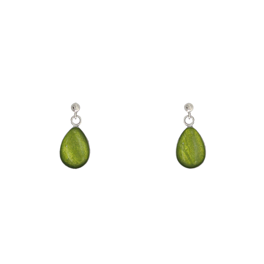 LARME DE JOIE TEAR DANDLE DROP XS EARRINGS - M216 - in Circle Box