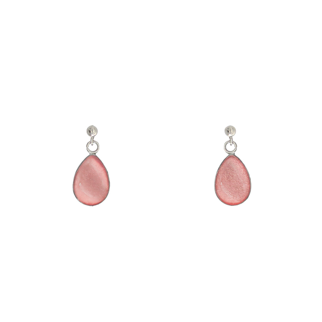 LARME DE JOIE TEAR DANDLE DROP XS EARRINGS - M216 - in Circle Box