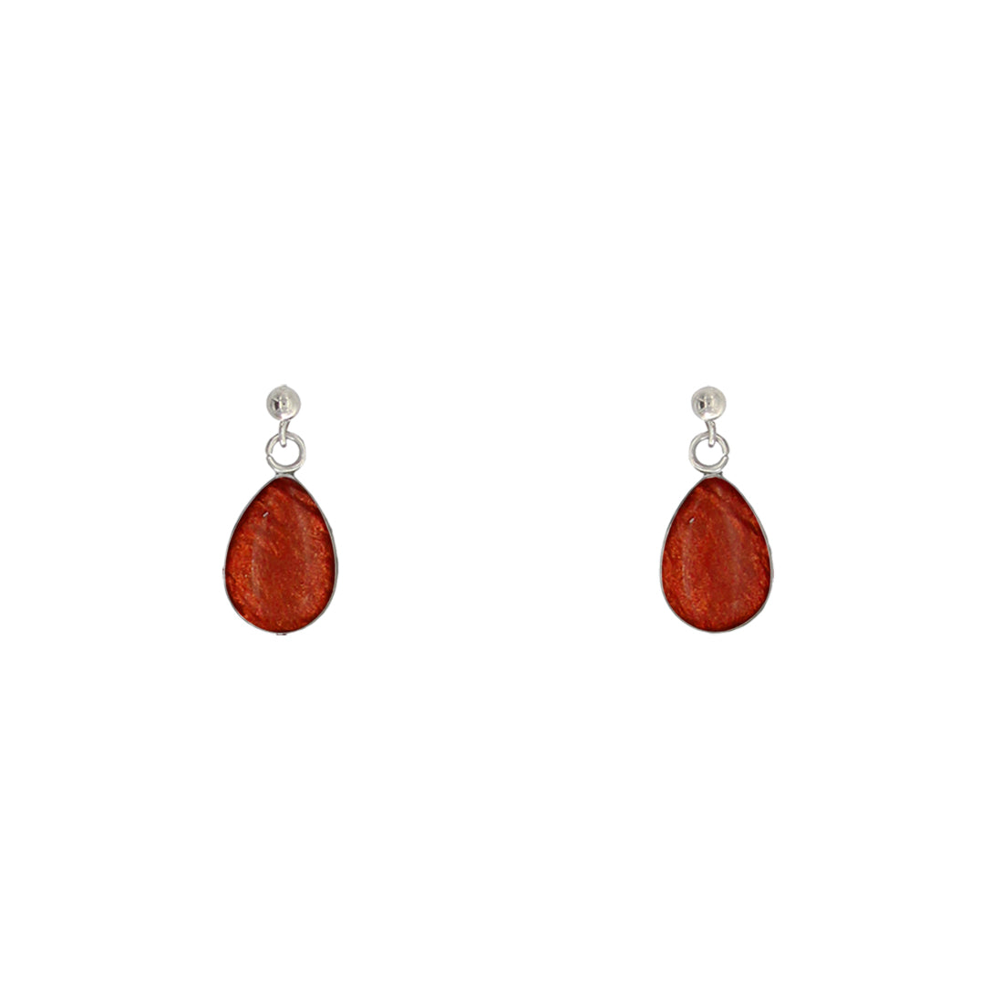 LARME DE JOIE TEAR DANDLE DROP XS EARRINGS - M216 - in Circle Box