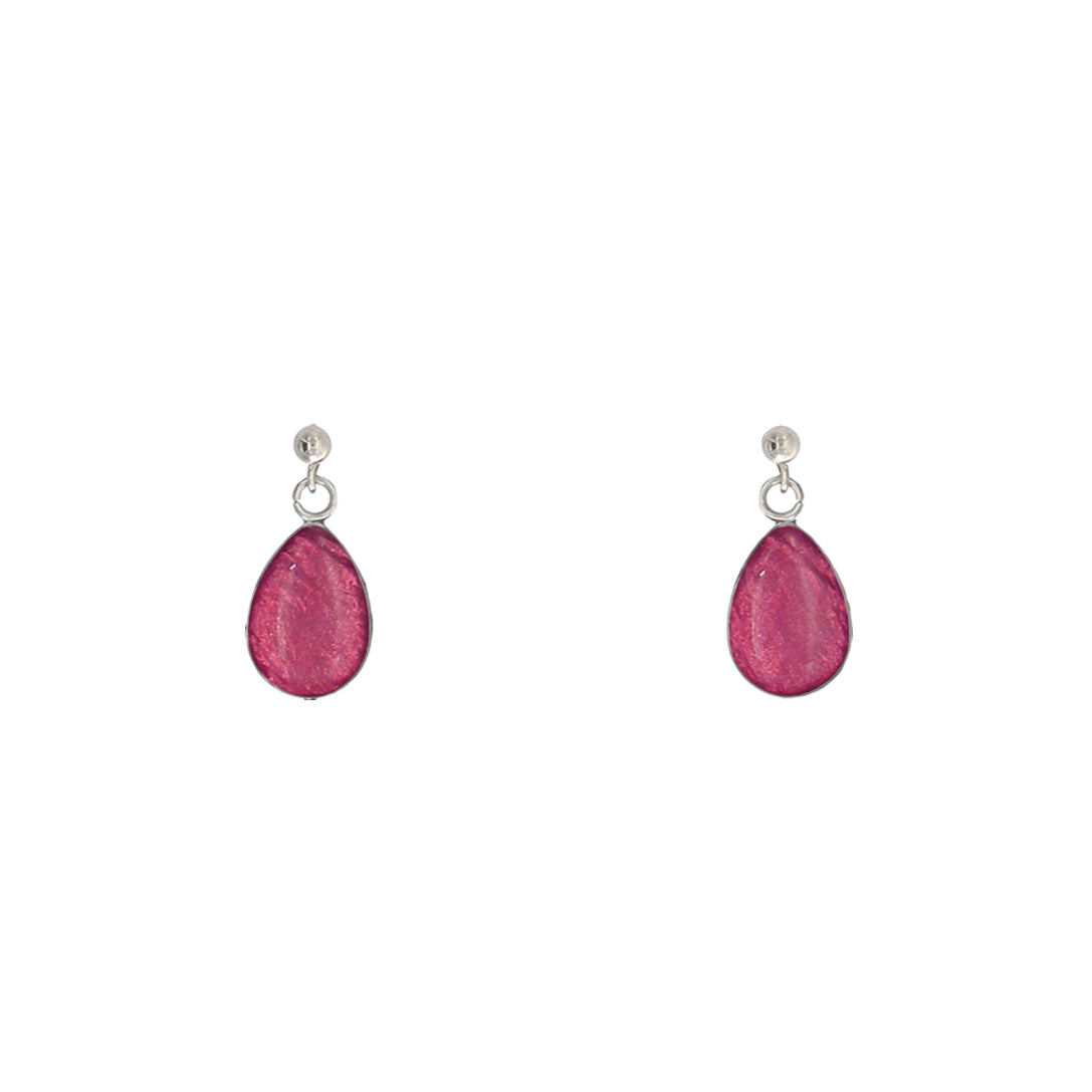 LARME DE JOIE TEAR DANDLE DROP XS EARRINGS - M216 - in Circle Box