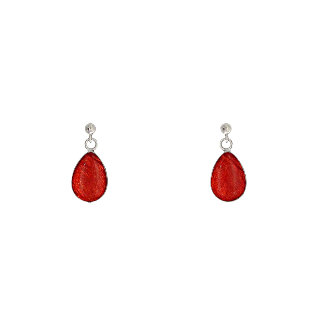 LARME DE JOIE TEAR DANDLE DROP XS EARRINGS - M216S - on Satchel