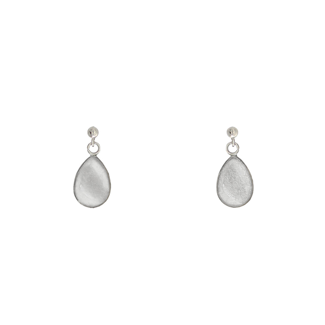 LARME DE JOIE TEAR DANDLE DROP XS EARRINGS - M216S - on Satchel
