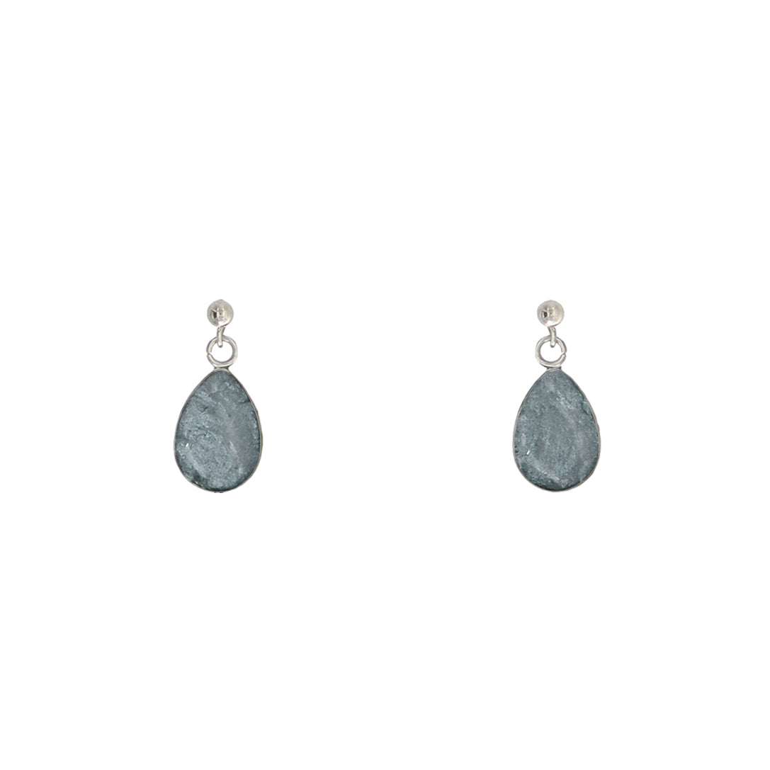LARME DE JOIE TEAR DANDLE DROP XS EARRINGS - M216S - on Satchel