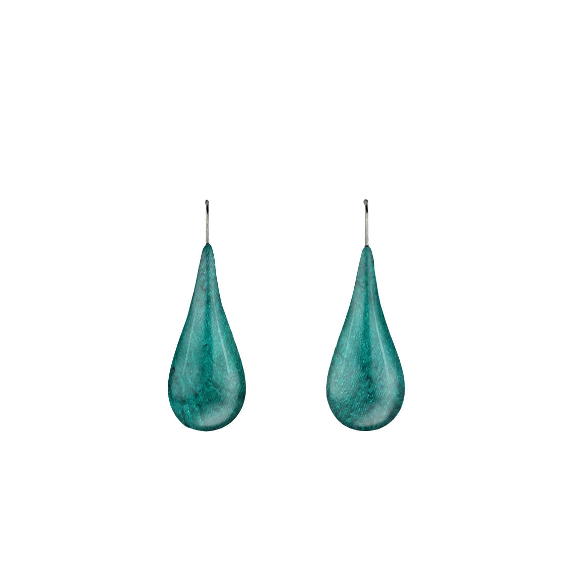 LARME DE JOIE TEAR DROP LARGE DANGLE EARRINGS - F055