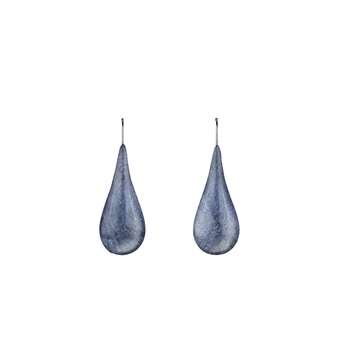 LARME DE JOIE TEAR DROP LARGE DANGLE EARRINGS - F055