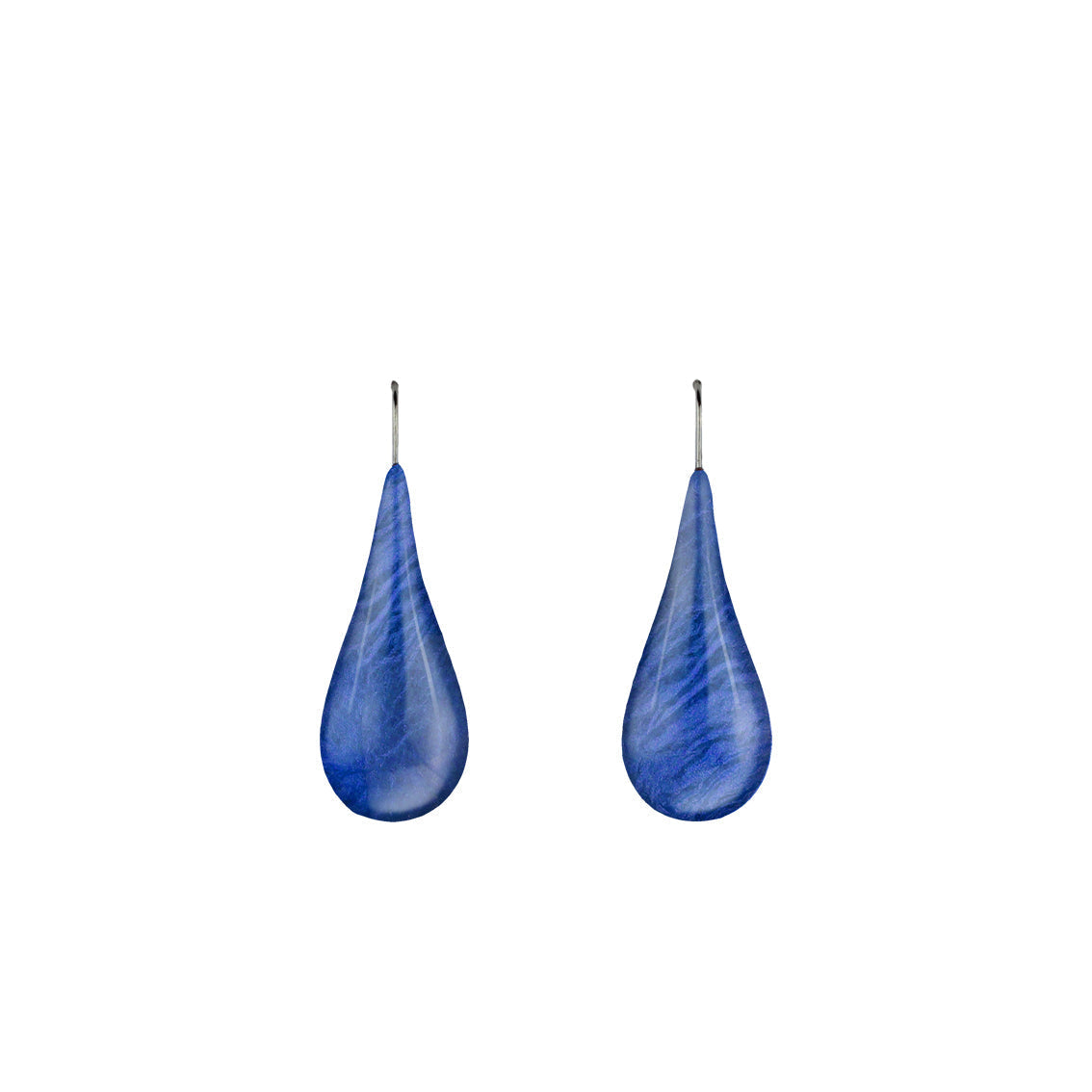 LARME DE JOIE TEAR DROP LARGE DANGLE EARRINGS - F055