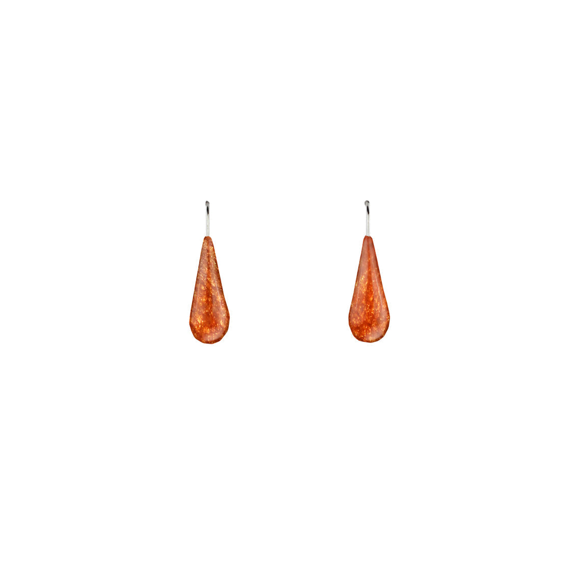 LARME DE JOIE TEAR DROP MINI DANGLE EARRINGS - F096