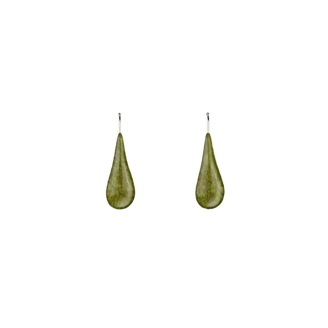 LARME DE JOIE TEAR DROP SMALL DANGLE EARRINGS - F095