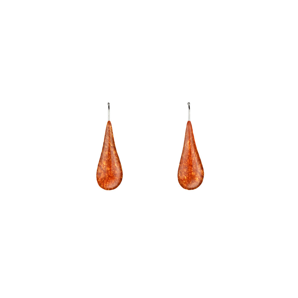 LARME DE JOIE TEAR DROP SMALL DANGLE EARRINGS - F095
