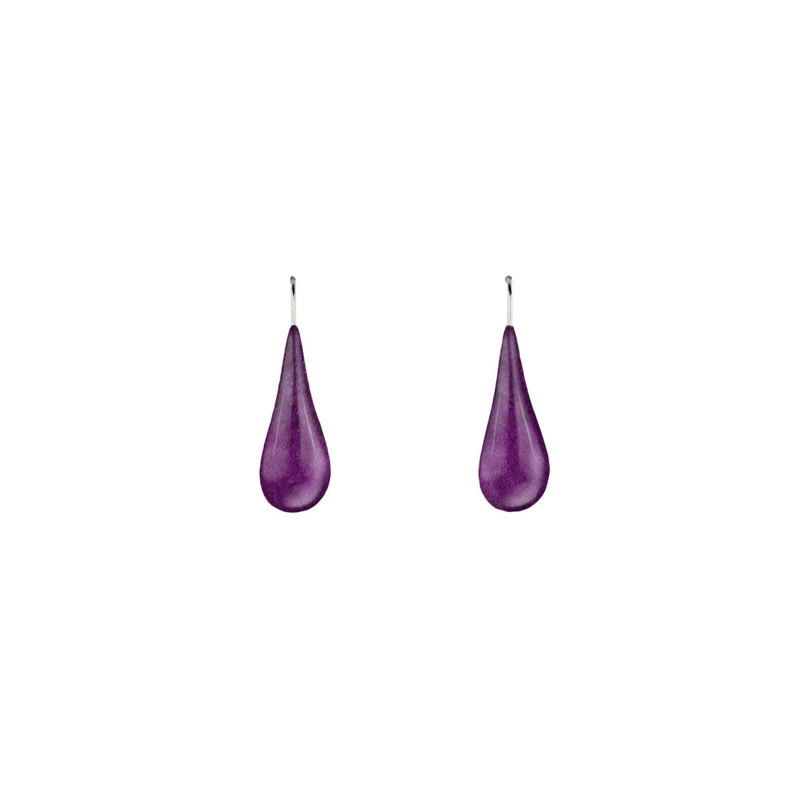LARME DE JOIE TEAR DROP SMALL DANGLE EARRINGS - F095