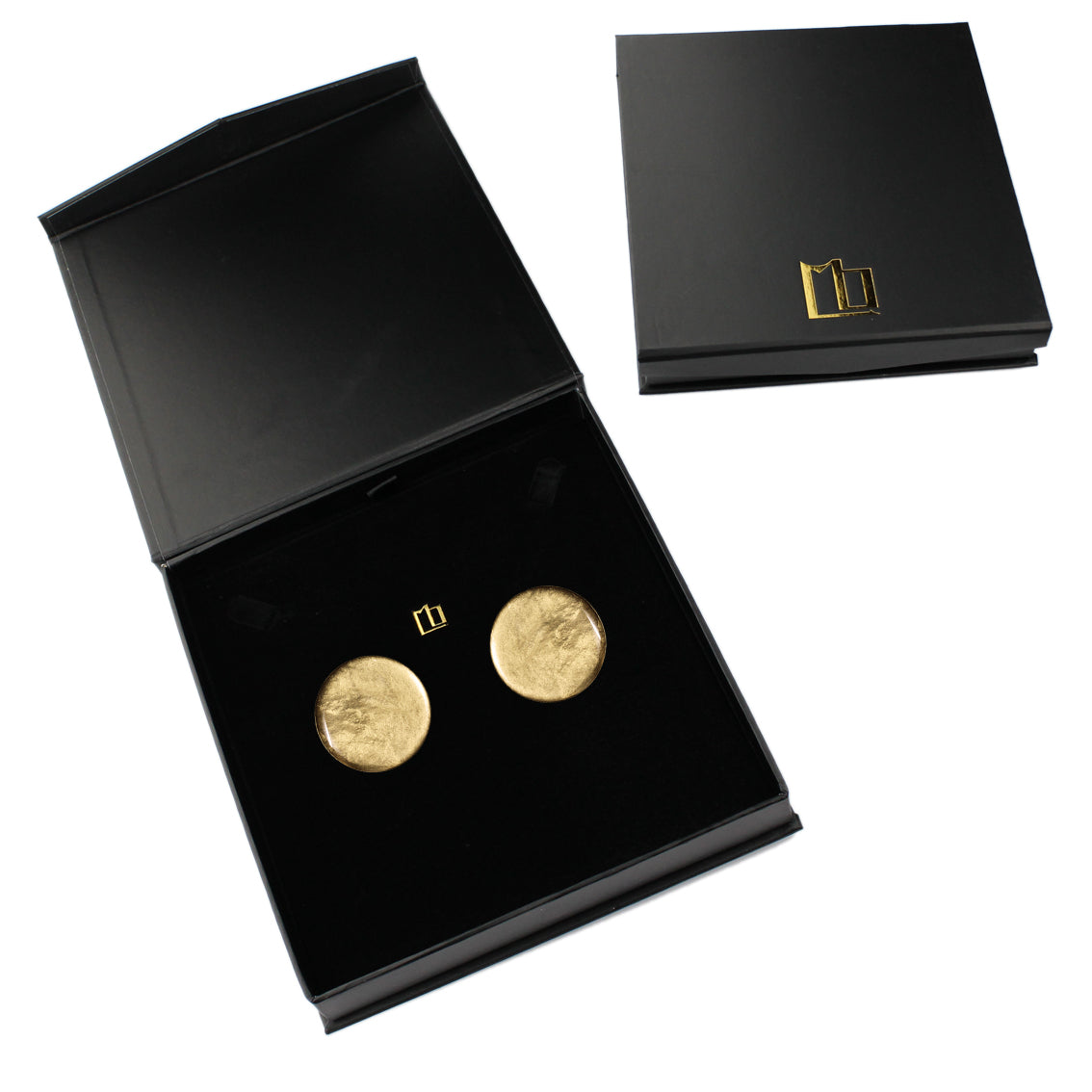 ASTRE DISC MEDIUM STATEMENT EARRINGS - ST017