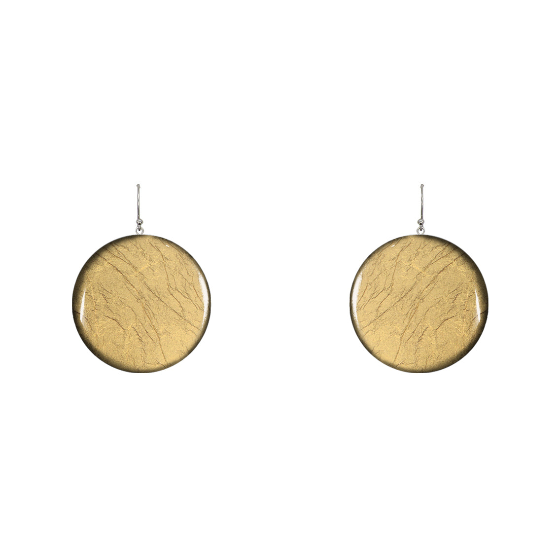 ASTRE DISC MEDIUM STATEMENT EARRINGS - ST025