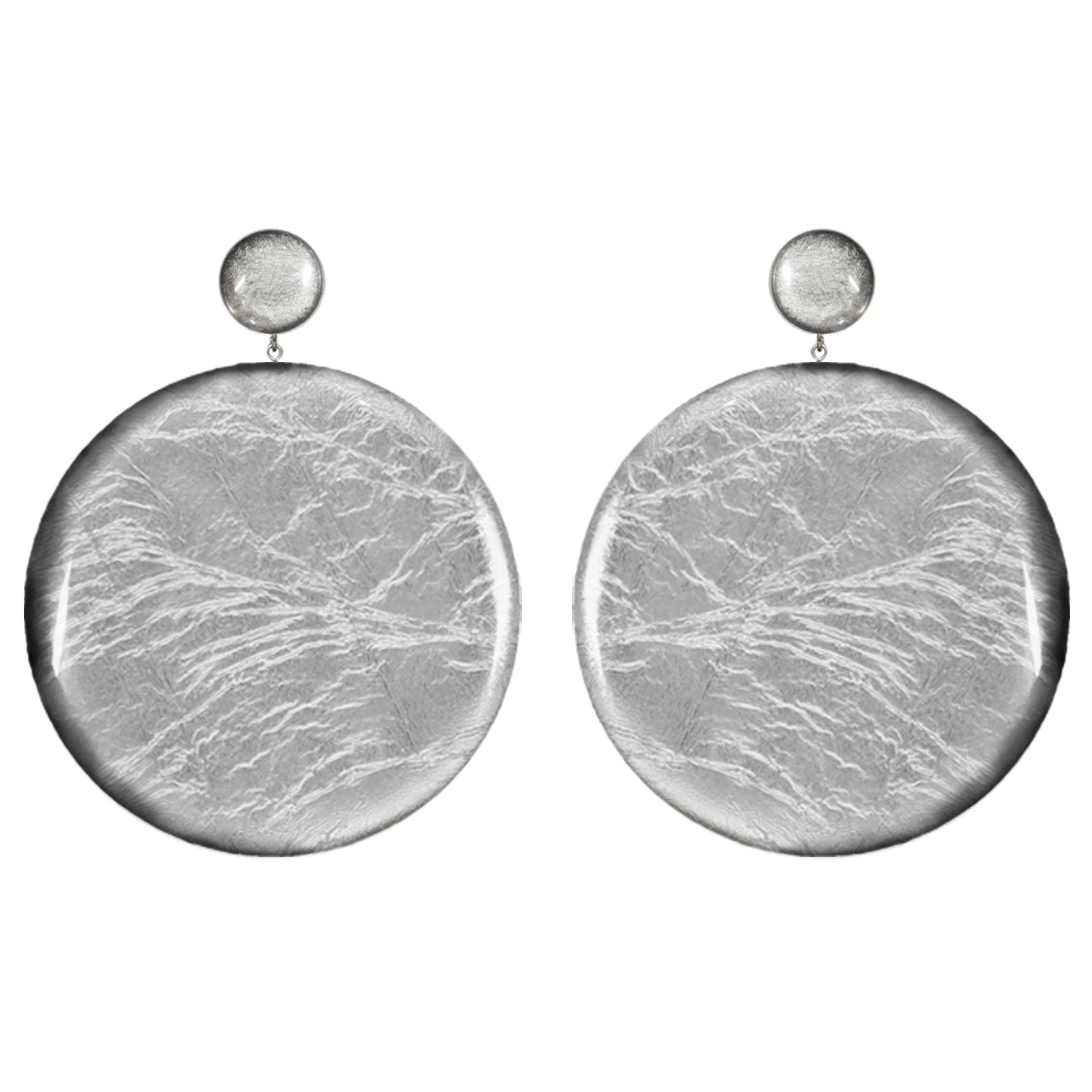 ASTRE DOUBLE DISC X LARGE STATEMENT EARRINGS - ST044