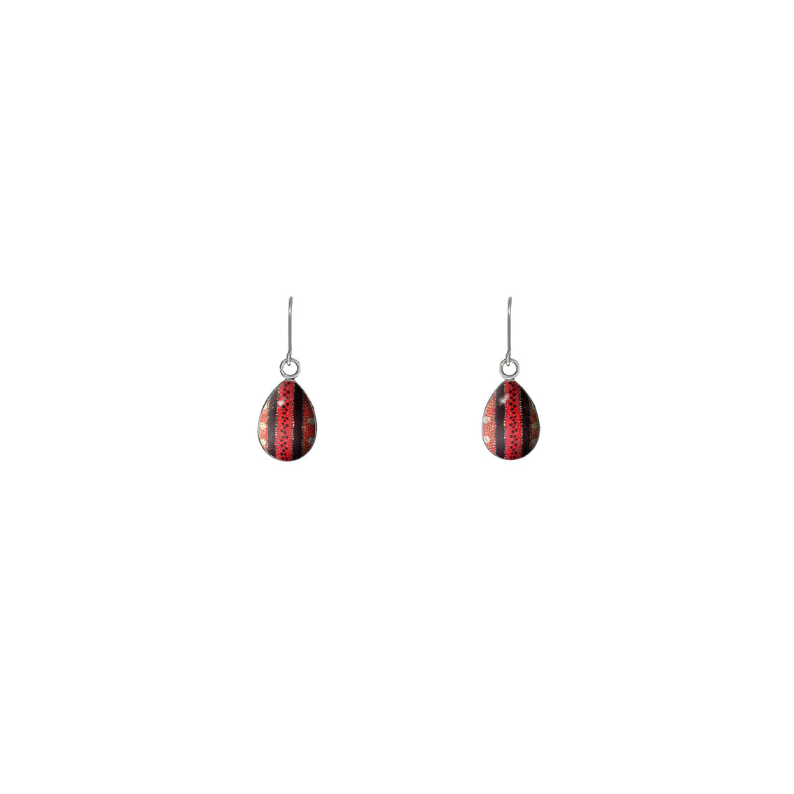 OTTO STAR RED XS DROP EARRINGS - SD385S - on Satchel
